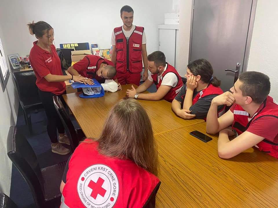 Crveni krst Rožaje: Održana pokazna vježba pružanja prve pomoći