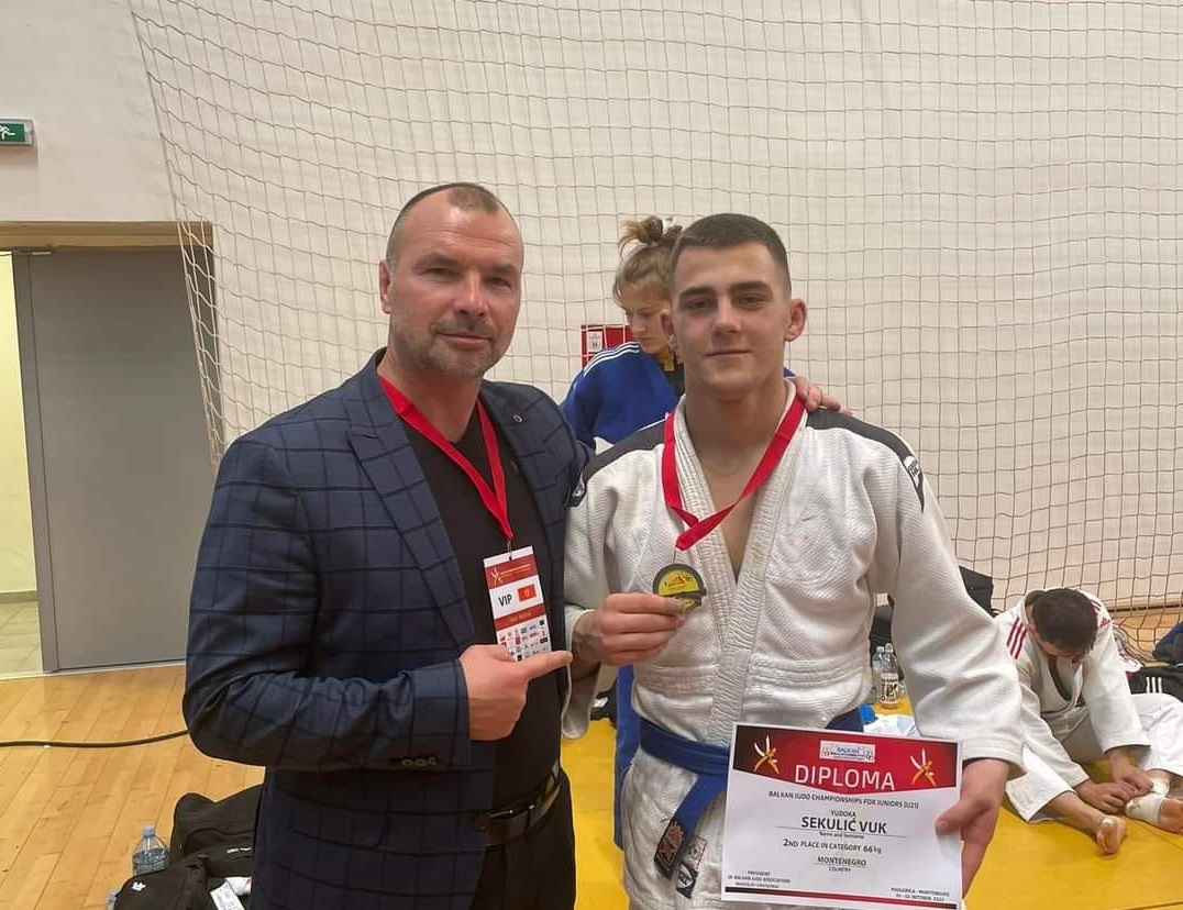 Vuk Sekulić vicešampion Balkana