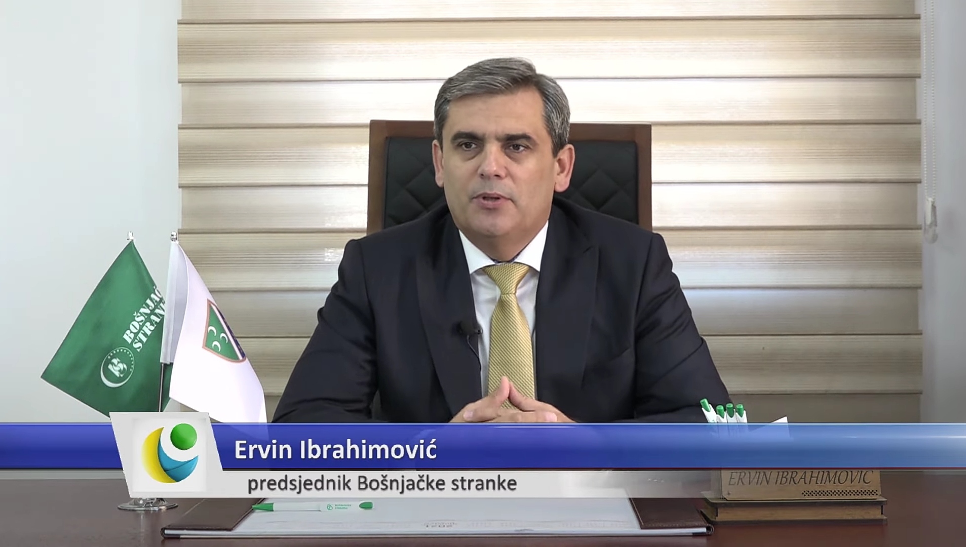 Predsjednik Bošnjačke stranke, Ervin Ibrahimović – INTERVJU