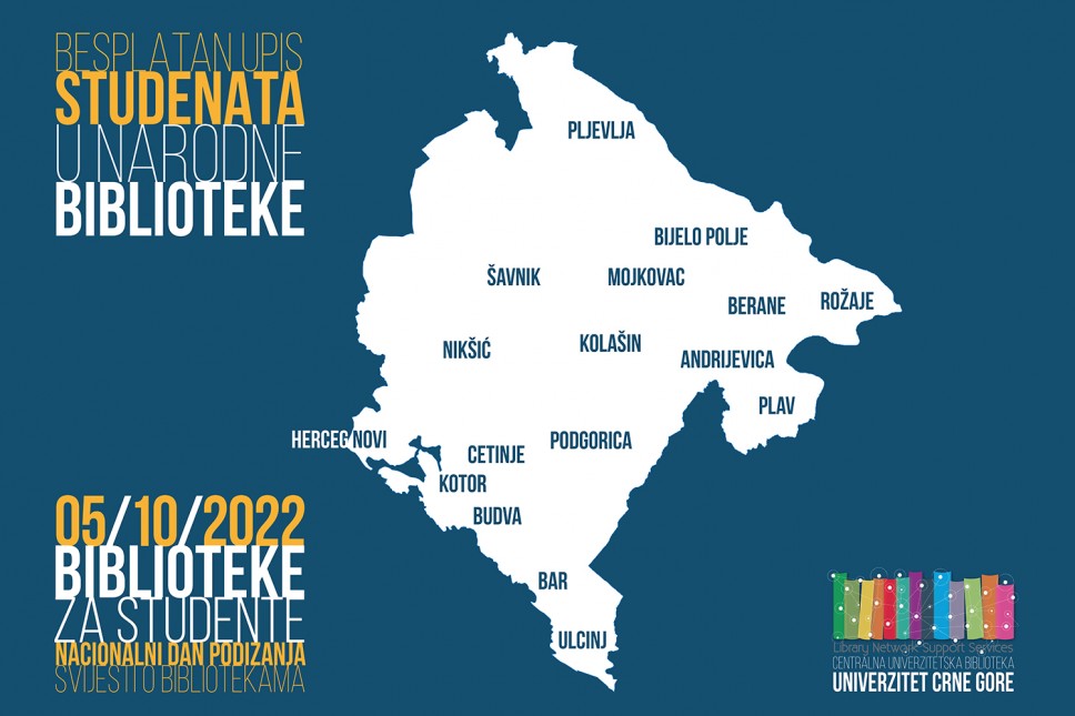 Besplatne knjige i članarina za studente 5. oktobra
