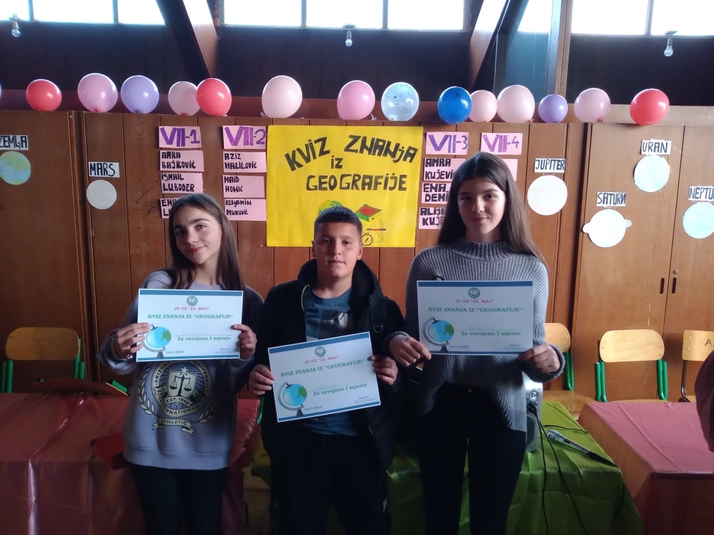 Učenici OŠ „25. maj“ takmičili se u znanju
