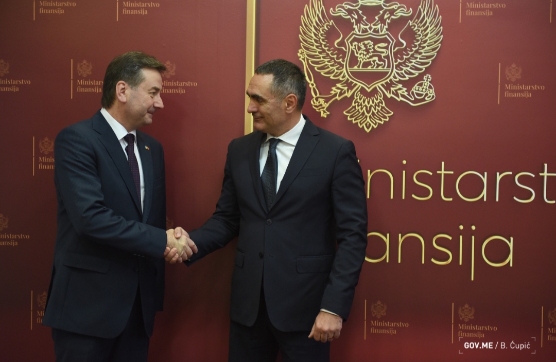 Ministar Damjanović susreo se sa ambasadorom Ukrajine Olehom Herasimenkom