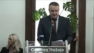 Seanca konstituive e Kuvendit të Komunës së Rozhajës, një shqipëtar bëhet asambleist