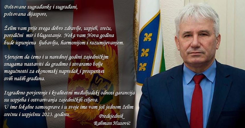 Husović čestitao Novu godinu