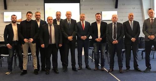 Predsjednik Husović i ministar Lalošević svečano potpisali ugovor o opredjeljivanju finansijske podrške za projekat iz oblasti sportske infrastrukture