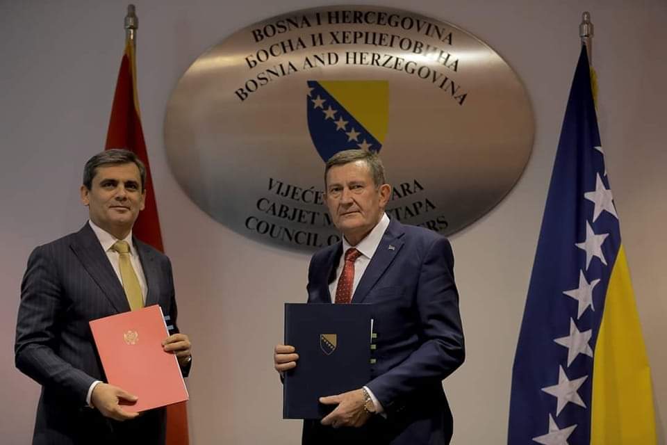 BiH i Crna Gora potpisale memorandum o saradnji na izgradnji međudržavnog mosta