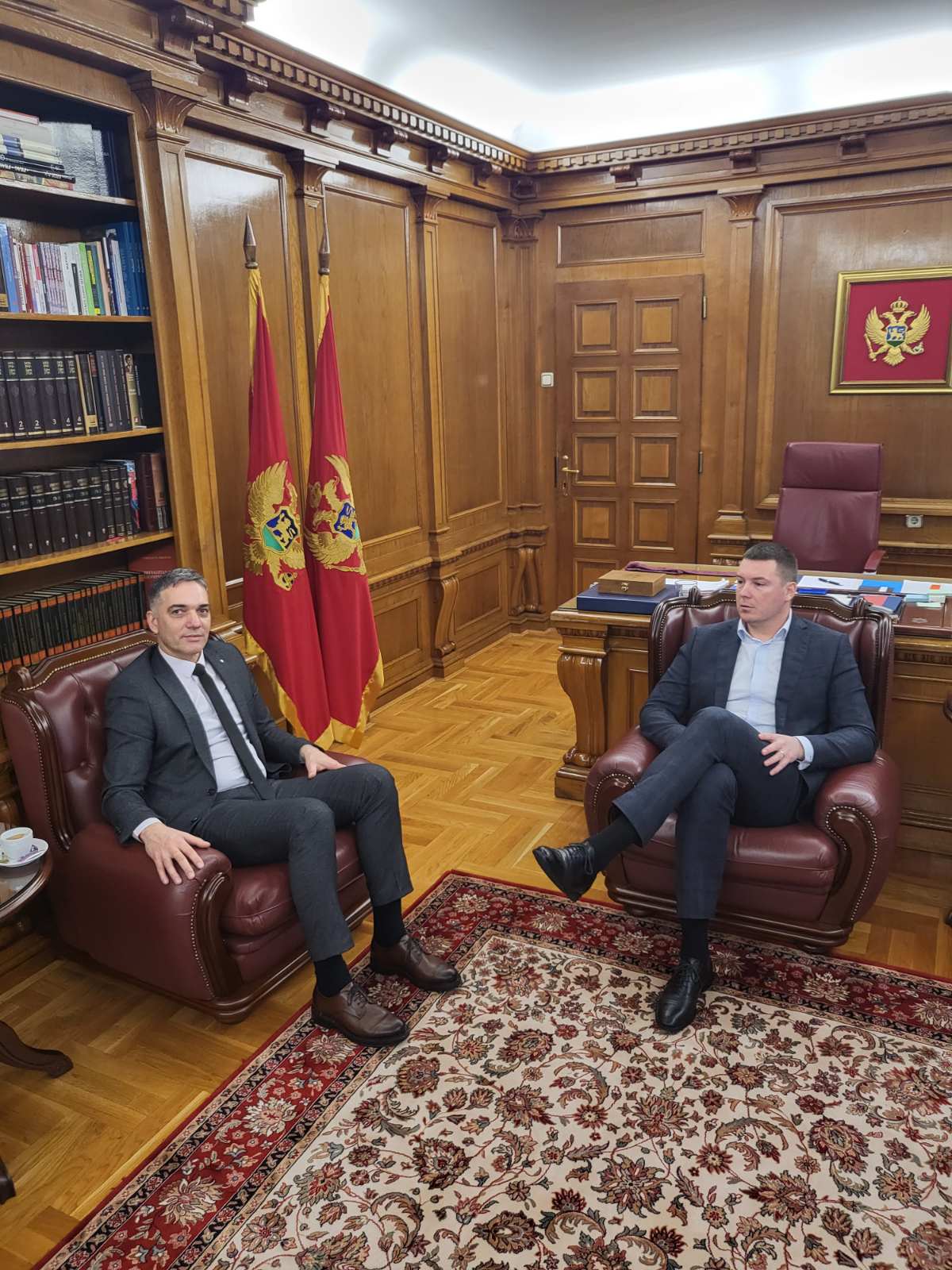 Avdić se susreo sa ministrom unutrašnjih poslova Filipom Adžićem