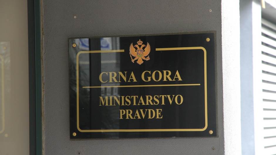 Saopštenje Ministarstva pravde Crne Gore