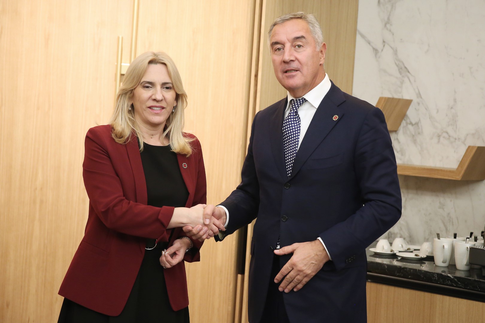 Đukanović – Cvijanović: “Sa prijateljstvom gledamo na međudržavne odnose”