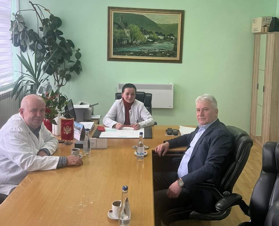 Husović čestitao dr Sanji Beloici funkciju VD direktorice Doma zdravlja
