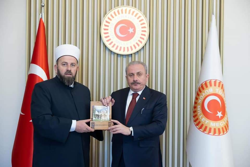 Reis Fejzić se sastao sa predsjednikom Velike narodne skupštine Republike Turske