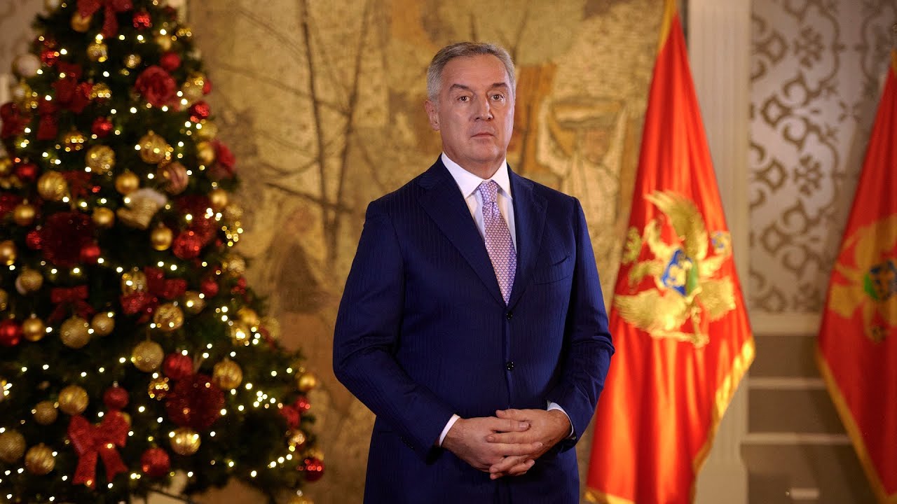 Đukanović uputio čestitku povodom Božića