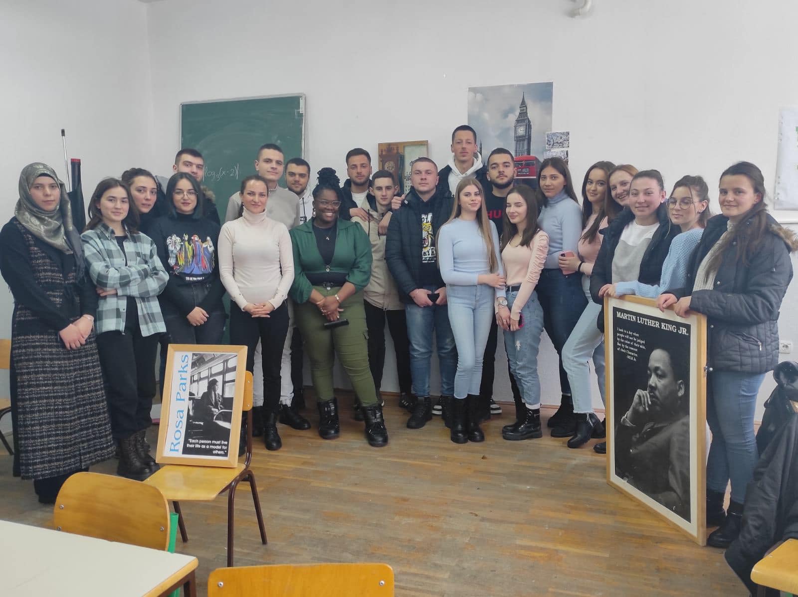 Druženje učenika SSŠ u Rožajama sa volonterkama Mirovnog korpusa u CG
