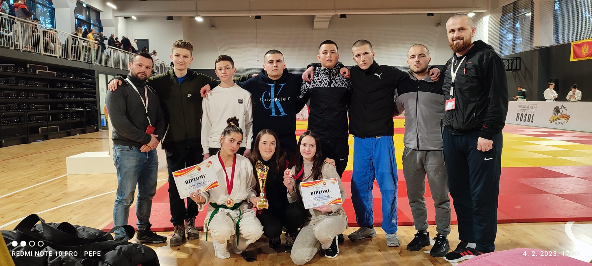 Džudo klub „Rožaje“: Zlato i bronza na Državnom prvenstvu za kadete