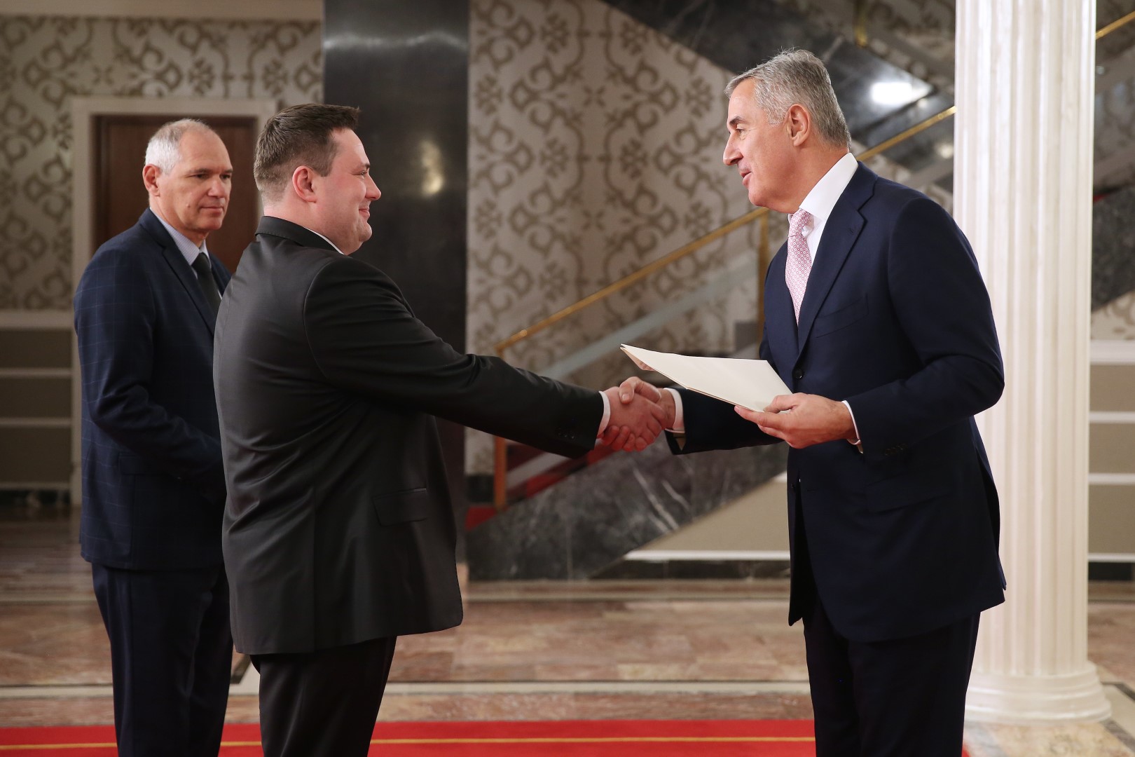 Đukanović primio akreditovana pisma novoimenovanih ambasadora Bugarske, Turske, Vatikana i Estonije