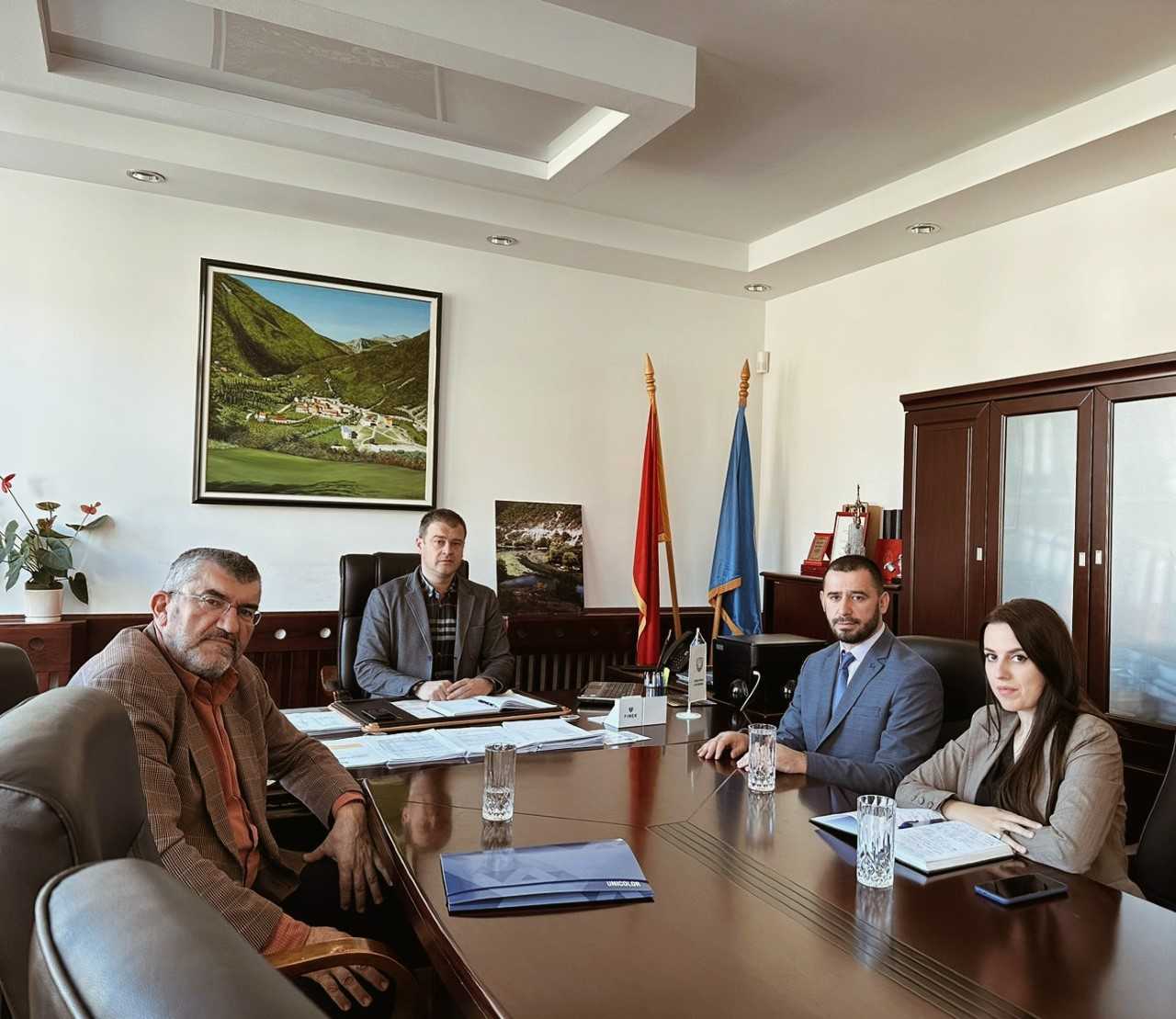 Delegacija Uprave za saradnju sa dijasporom-iseljenicima u posjeti  predsjedniku Opštini Plužine