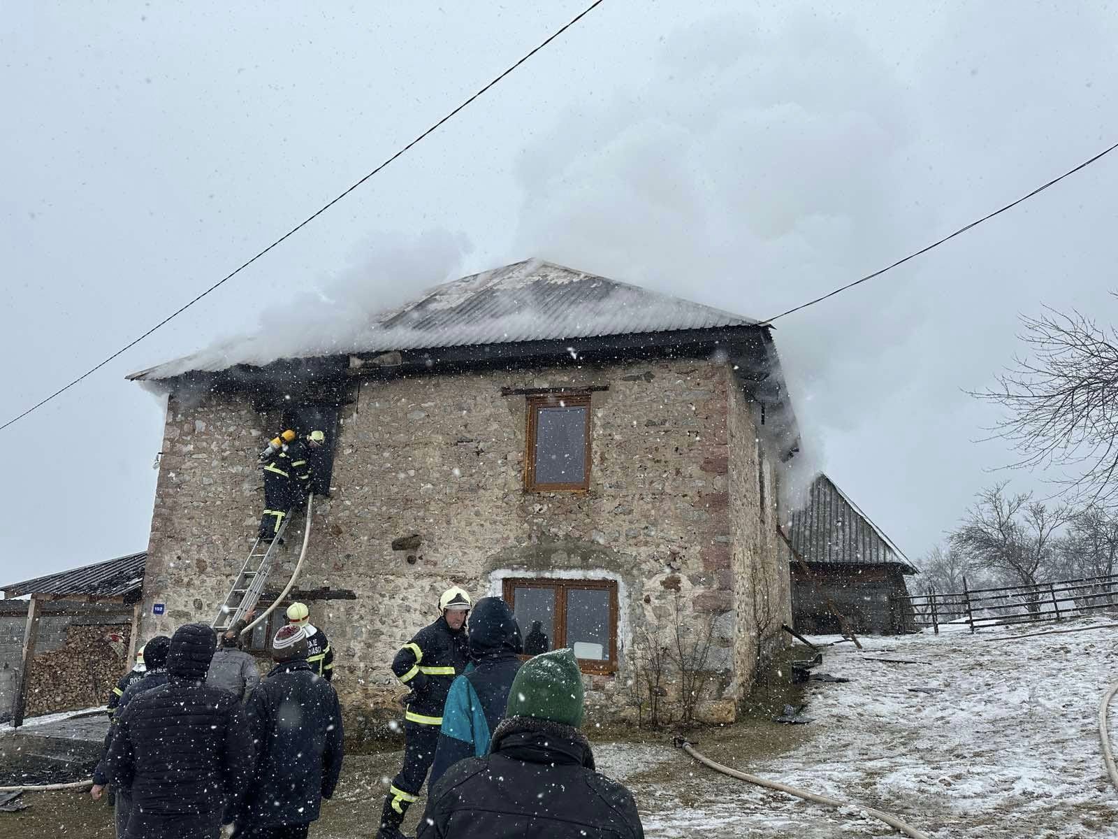 Izgorjela kuća Arifa Halilovića