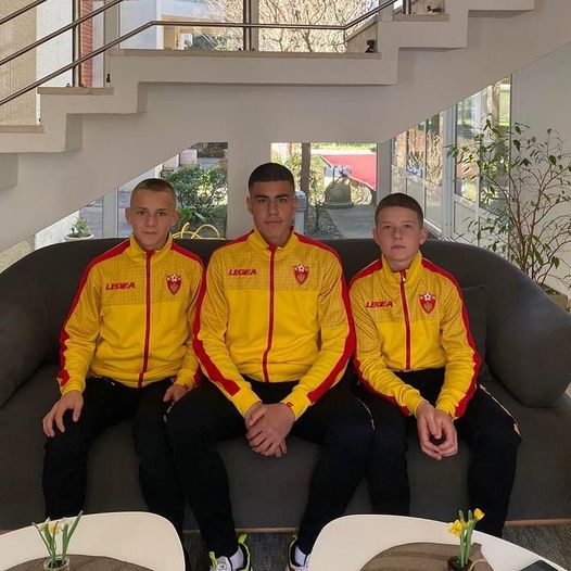 Kalač, Halilović i Ćatović na kampu pionirske reprezentacije Crne Gore