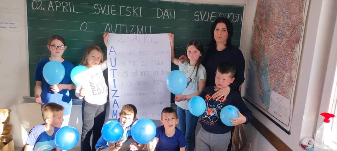 U PO “Sinanovića Luke” obilježen Dan osoba sa autizmom