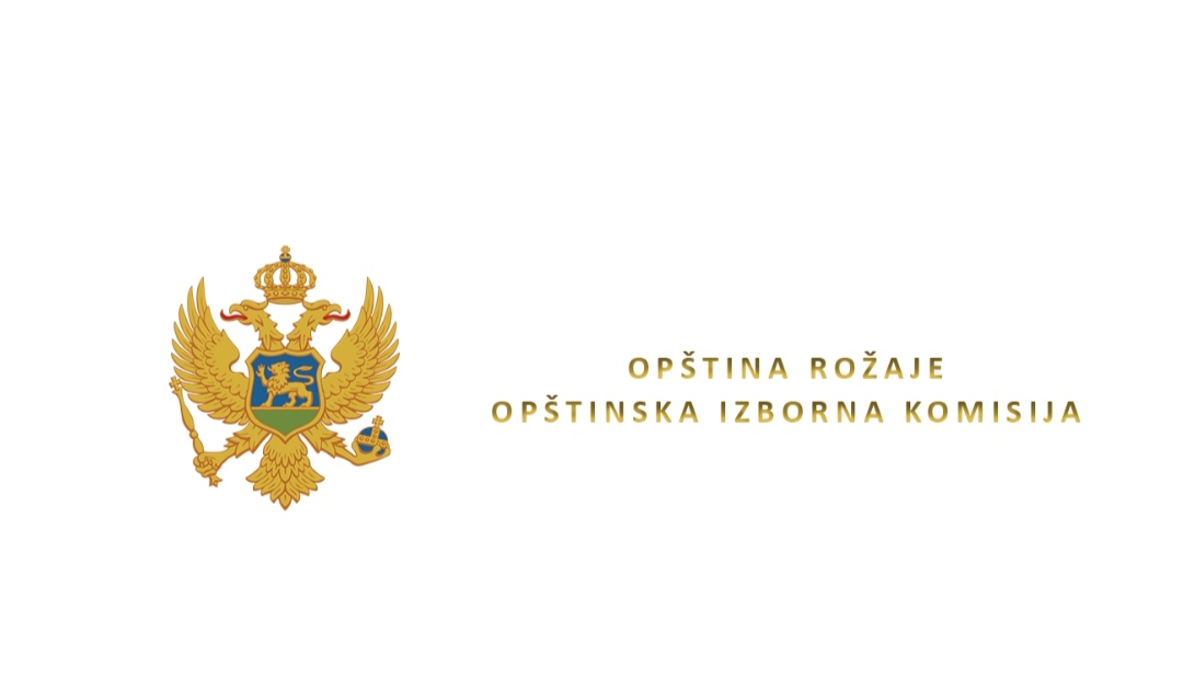 Obavještenje o primopredaji izbornog materijala