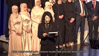 Bijelo Polje:Veče islamske duhovne muzike “Kad procvatu behari”