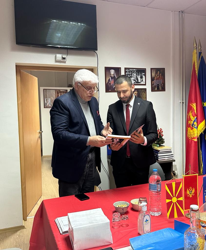 Jakupi u službenoj posjeti Udruženju ,,Zajednica Crnogoraca” u R. Sjevernoj Makedoniji