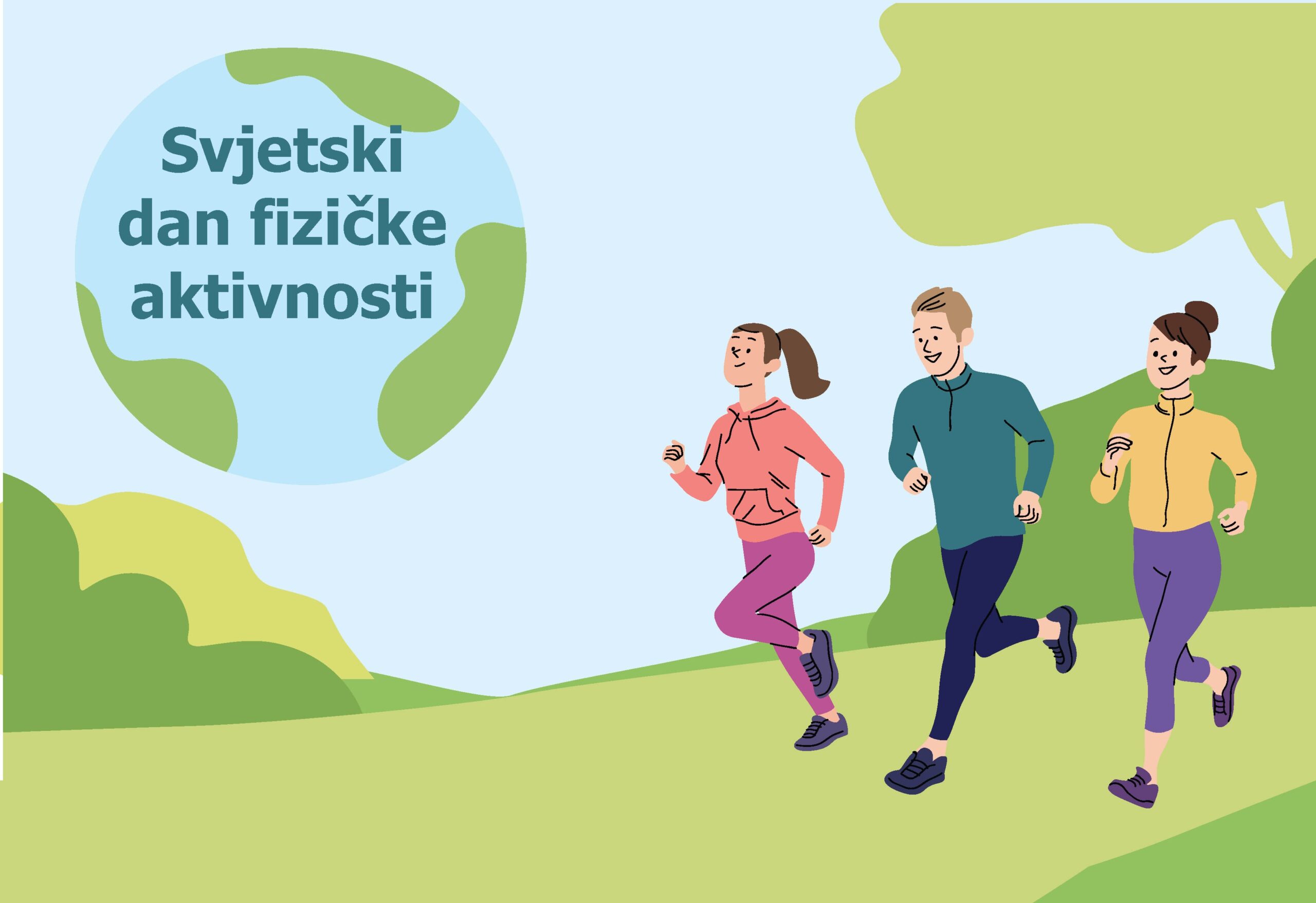 „Istupi za fizičku aktivnost!“