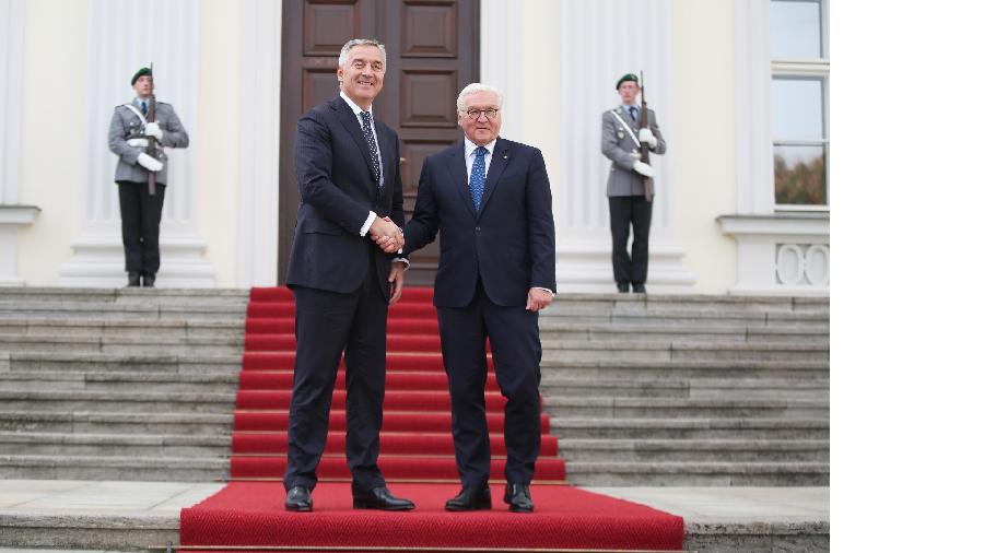 Đukanović se zahvalio Štajnmajeru za pomoć, razumijevanje i podršku