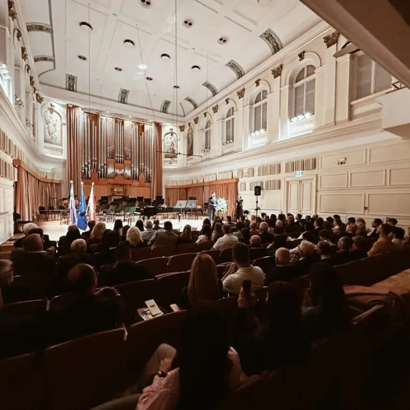 Proslava Dana nezavisnosti u Slovenačkoj filharmoniji u Ljubljani