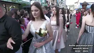 Defile polumaturanata svih seoskih škola sa teritorije opštine Rožaje