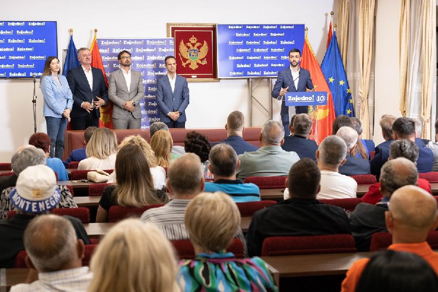Koalicija “Zajedno!”: Nakon predstojećih izbora, nerad i nemar aktuelne Vlade ustupiće mjesto našoj odgovornoj državnoj politici!