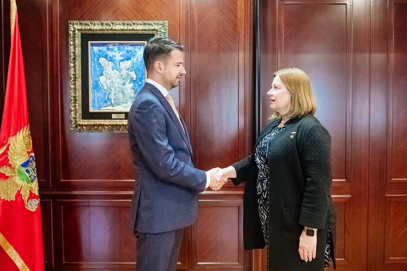 Milatović – Rajnke: Ojačati strateško partnerstvo Crne Gore i SAD-a