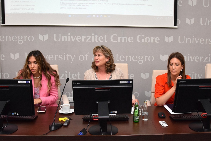 Upravni odbor UCG: Za osnovne studije predloženo 3.174 mjesta,  za master 1.760