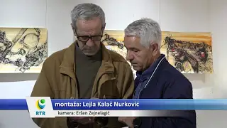 U galeriji „Hilmija Ćatović“ otvorena izložba slika umjetnika Avnija Behlulija