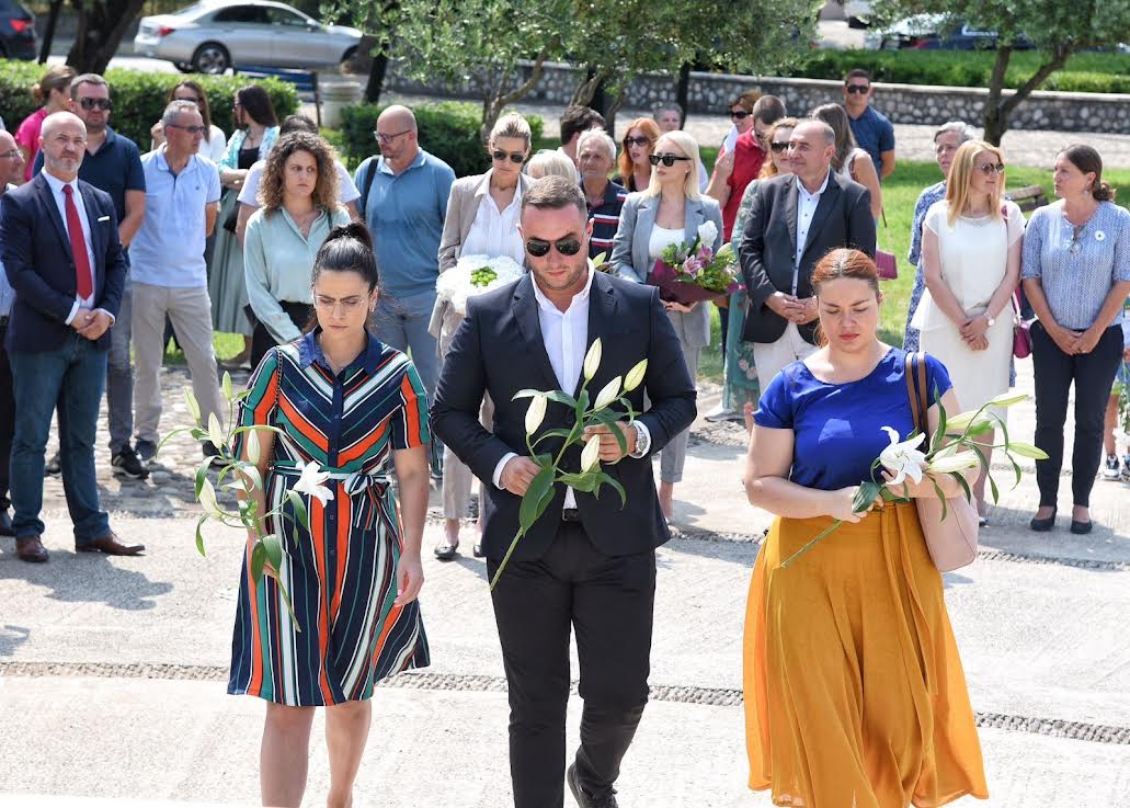 Saopštenje: Obilježavanju Dana sjećanja na žrtve genocida u Srebrenici, prisustvovala i delegacija Savjeta mladih DPS Crne Gore