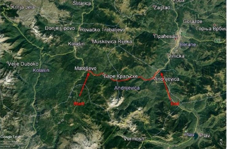 Evo kuda će proći trasa auto-puta od Mateševa do Andrijevice