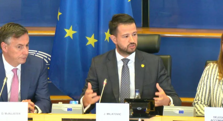 Mekalister u EP: Usporen evropski put CG, vjerujemo da ćete prevladati blokade i podjele