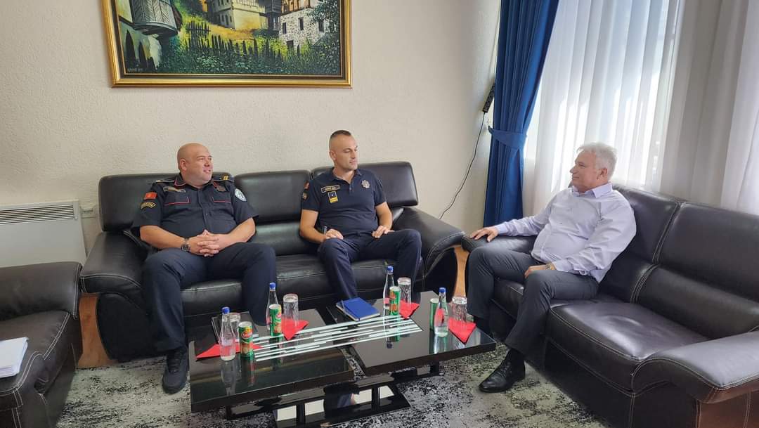  Predstavnici Granične policije za opštinu Rožaje u posjeti predsjedniku Husoviću