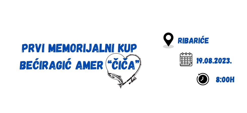 Sutra, na jezeru Gazivode u Ribarićima, Prvi Memorijalni kup- “Bećiragić Amer – Čiča”