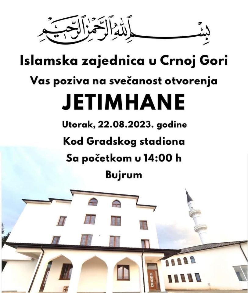 U utorak u Rožajama otvaranje JETIMHANE