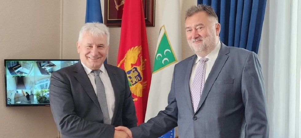 Susret predsjednika Opštine Rožaje i ambasadora Slovačke u Crnoj Gori