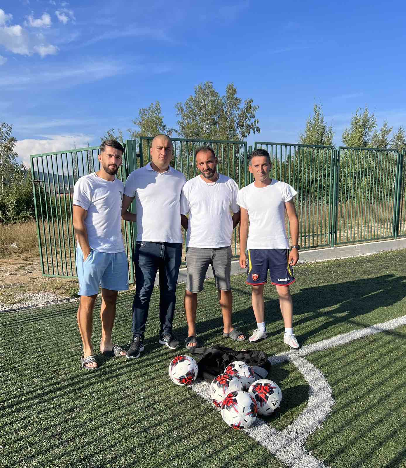 Ernad Redžović donirao lopte za fudbalere Ibra