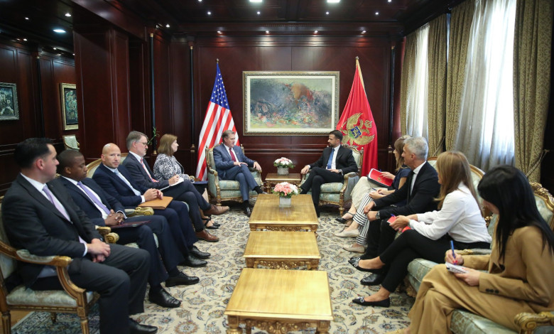 Milatović  sa delegacijom Američkiog kongresa: Crna Gora i SAD strateški partneri
