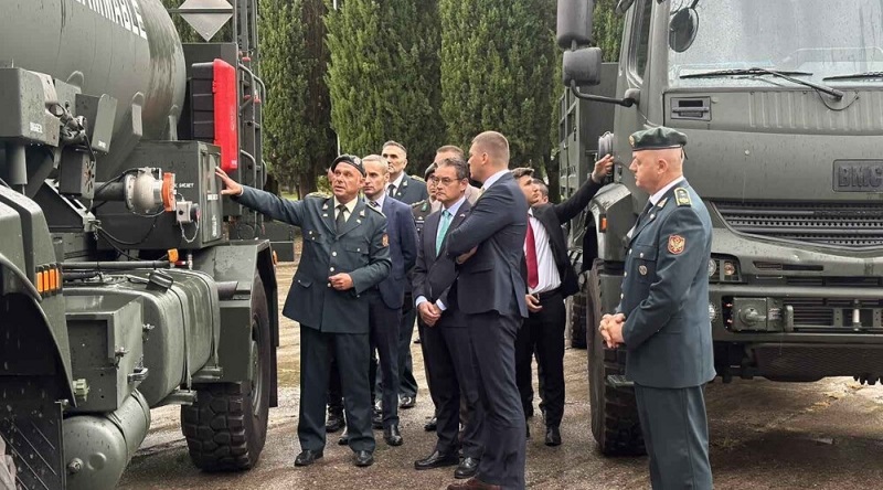 Turska donirala Vojsci Crne Gore tri logistička vozila