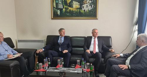 Predsjednik Husović ugostio ambasadora Sjeverne Makedonije