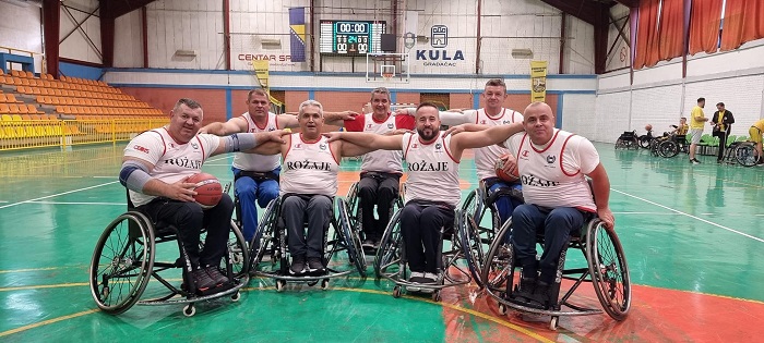 Klub košarkaša u kolicima Ibar treći na medjunarodnom turniru u Gradačcu