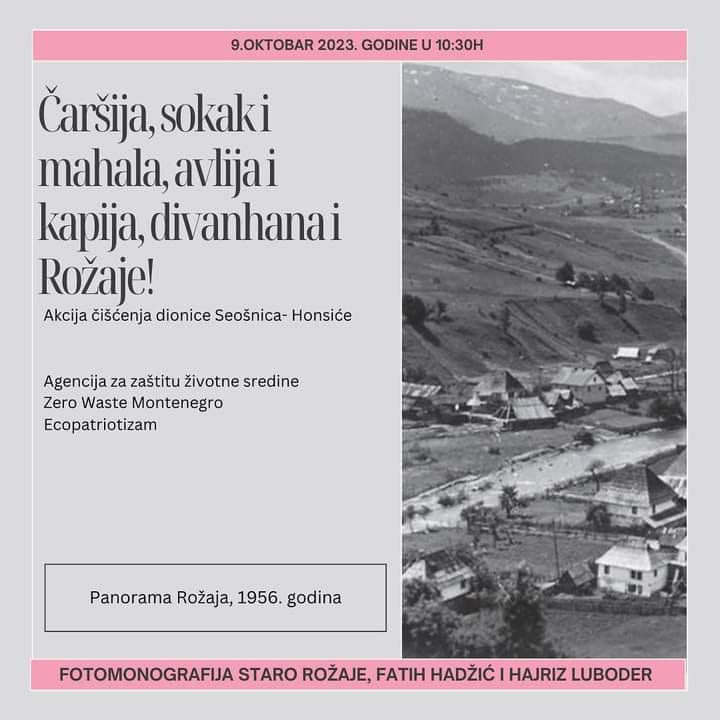 Ponedjeljak: Akcija čišćenja na putu Seošnica – Honsiće