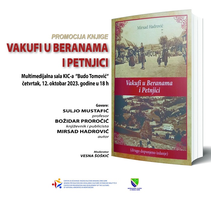 Zakazana promocija knjige “Vakufi u Beranama i Petnjici”