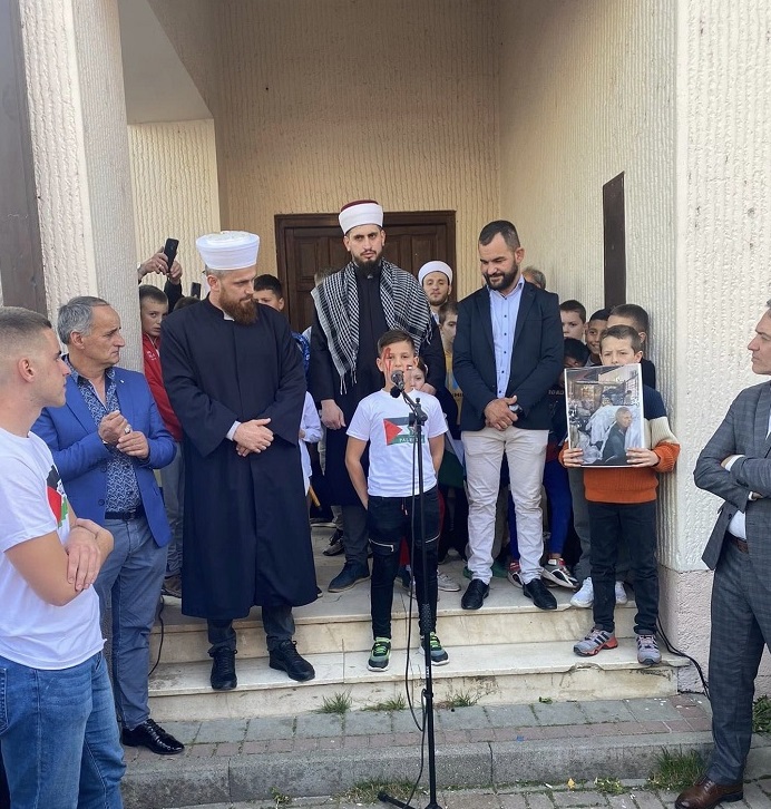 U Rožajama održan skup podrške narodu Palestine