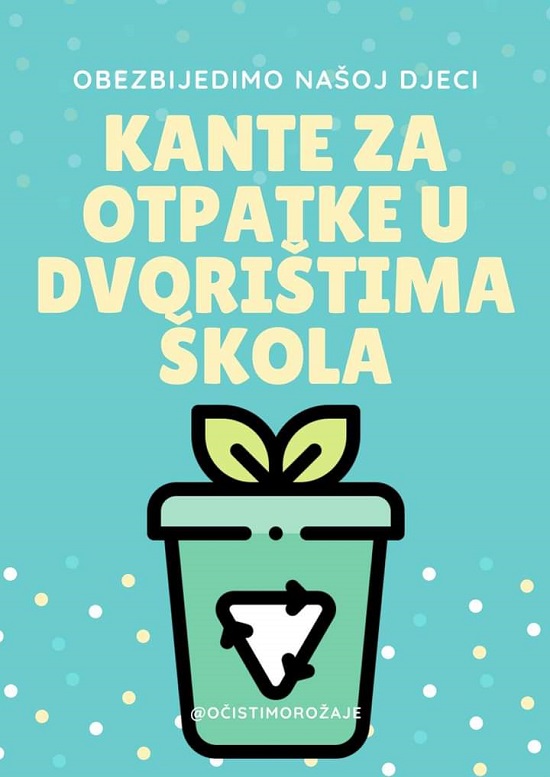 Ekološki aktivisti pokrenuli akciju za nabavku kanti za otpatke
